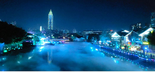 塘河夜画第 6 张图片
