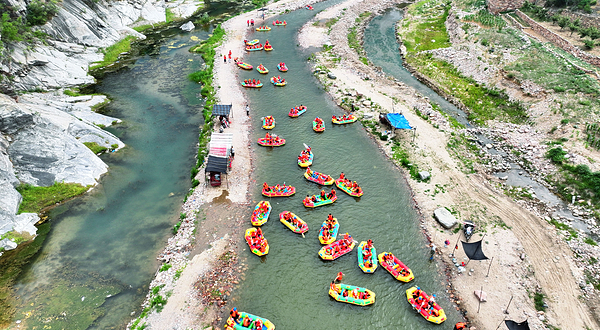 邢台峡谷漂流