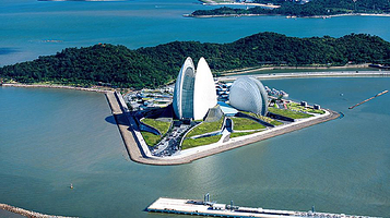 珠海直升机日月贝空中游览基地