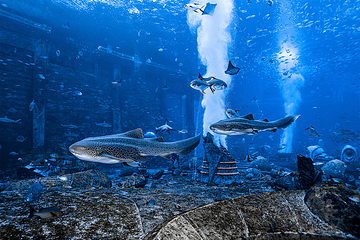 三亚亚特兰蒂斯失落的空间水族馆第 56 张图片