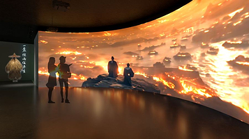 《青山上 遇东坡》全国大型互动画剧展