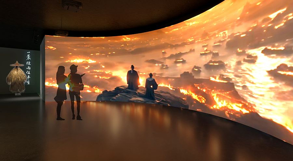 《青山上 遇东坡》全国大型互动画剧展