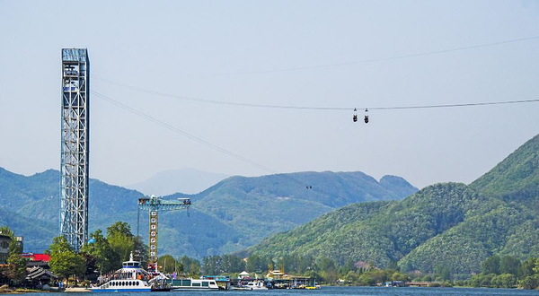 南怡岛Skyline Zipwire