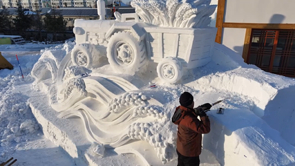 星火稻乡雪世界第 9 张图片
