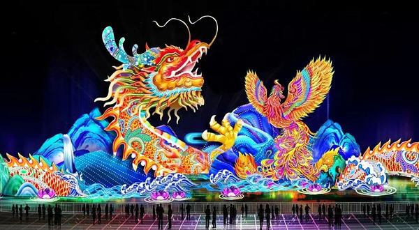 2024首届中国•如皋龙游湖新春灯会