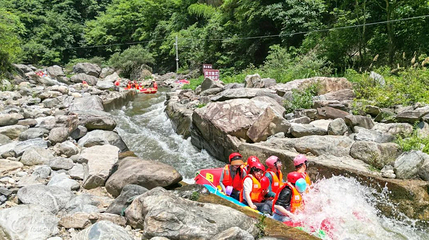 天水麦积山大峡谷漂流第 2 张图片