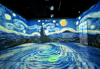 梵高星空艺术馆(青岛万达广场店)第 2 张图片