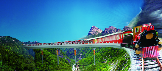 黄金寨原生态旅游区第 7 张图片