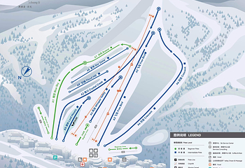 阿那亚崇礼拾雪川滑雪场第 2 张图片