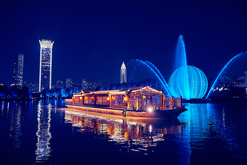 塘河夜画第 9 张图片
