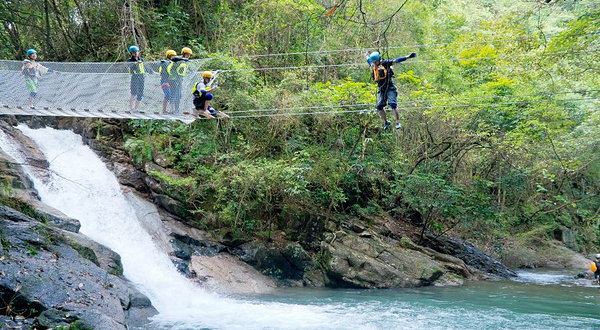 清远溪悦谷溪降