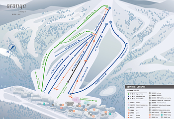 阿那亚崇礼拾雪川滑雪场第 3 张图片