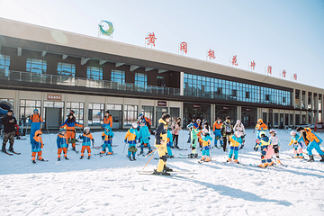黄冈桃花冲滑雪场第 1 张图片