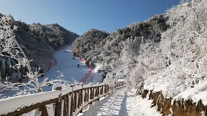 大别山滑雪旅游度假区第 5 张图片