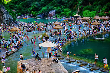河南宝泉旅游区-宝泉大峡谷第 29 张图片