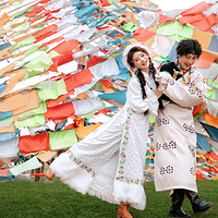 玉龙雪山有风牧场