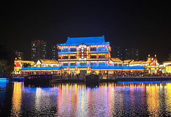 蓼河古街•灯火蓼河里第 3 张图片