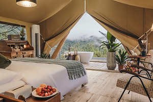 橙芷·述野三百山野奢帐篷营地