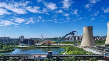 首钢园滑雪大跳台