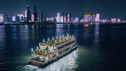 武汉两江游览·粤汉码头(夜游长江)第 20 张图片
