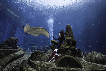 三亚亚特兰蒂斯失落的空间水族馆第 140 张图片