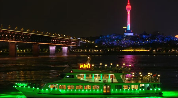 夜游长江·汉阳门号游船(江城红船)