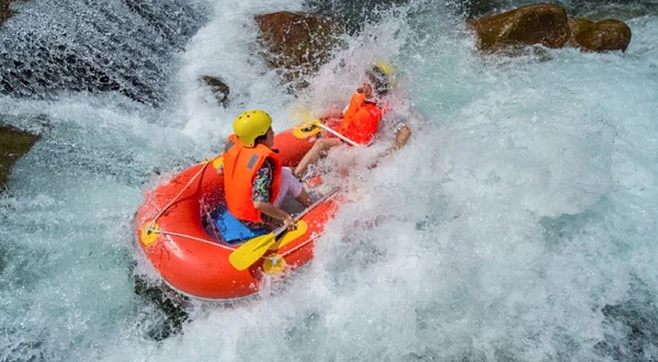 龙泉大峡谷漂流