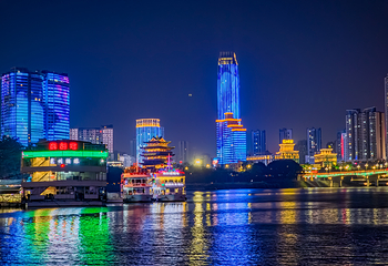 邕江夜游第 3 张图片