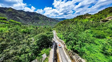 华东虎跃峡探险漂流第 1 张图片