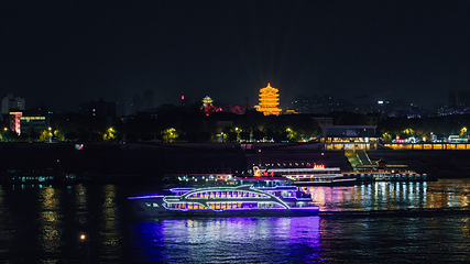 武汉两江游览·汉阳门码头(夜游长江)第 26 张图片