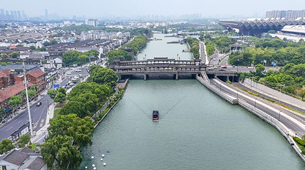 苏州古运河游船(火车站码头)第 1 张图片