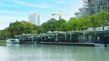 苏州河游览昌化路码头游船