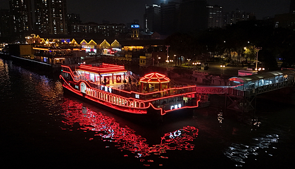 珠江夜游(太古仓码头)第 14 张图片