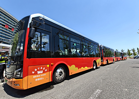 威海环海路观光巴士