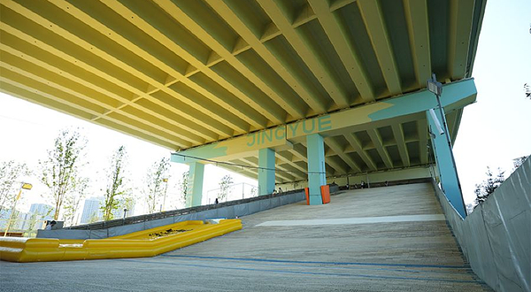 净月中央公园极限旱雪