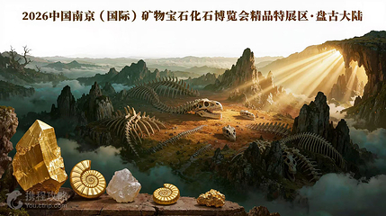 2026中国南京(国际)矿物宝石化石博览会精品特展区：盘古大陆第 2 张图片