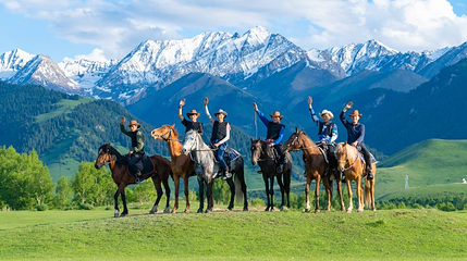 哈萨克民族体验风俗村第 1 张图片
