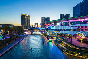 金鸡湖景区-中央河码头第 2 张图片