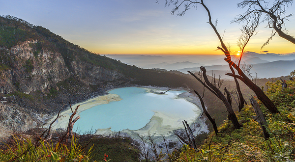 卡瓦普定火山湖