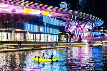 金鸡湖景区-中央河码头第 4 张图片