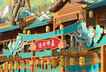 天津运河不夜城第 33 张图片