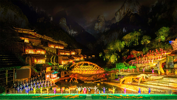 张家界《天门狐仙》实景演出