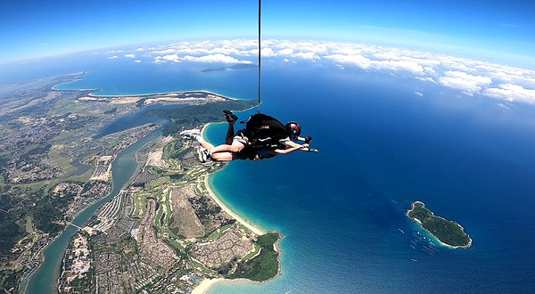 海南万宁神州半岛跳伞基地