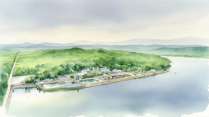 赫哲湖景区第 1 张图片