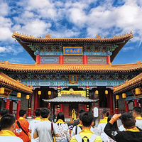 东阿中医药文化旅游区-东阿药王山