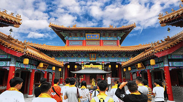 东阿中医药文化旅游区-东阿药王山