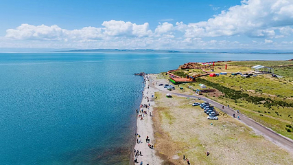 青海湖圣泉湾第 4 张图片