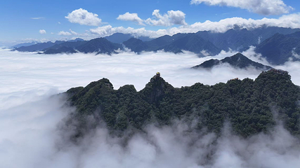 终南山南五台景区第 84 张图片