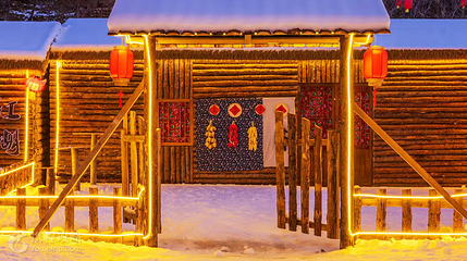 抗大雪韵小镇第 6 张图片
