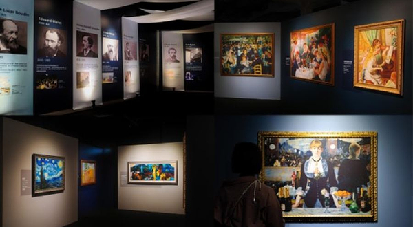 印象派150周年光影艺术展-高雄站